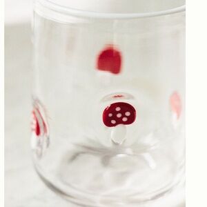 Mushroom Anthropologie Icon Juice Glass